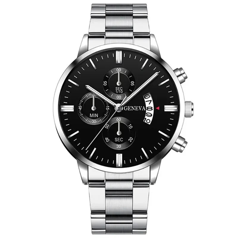 Luxury Men Fashion Stainless Steel Watch