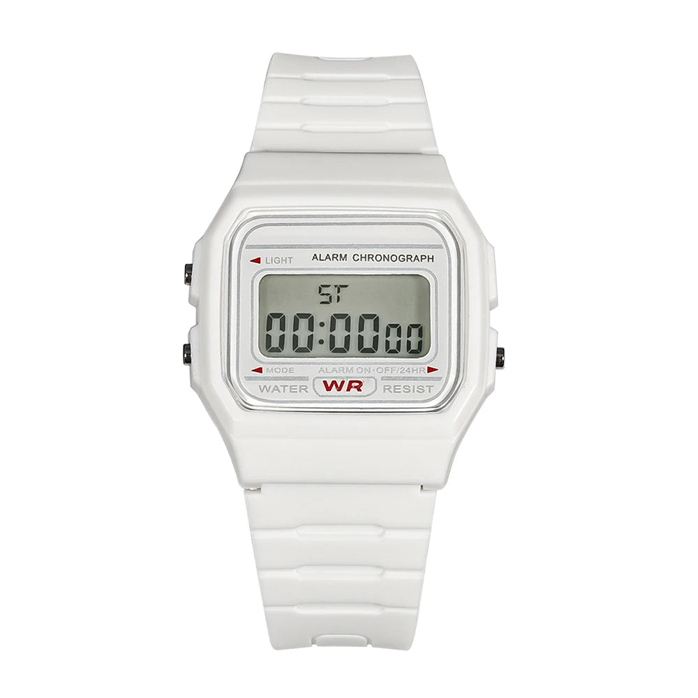 Women Men Digital Electronic LED Watch Multifunctional Outdoor