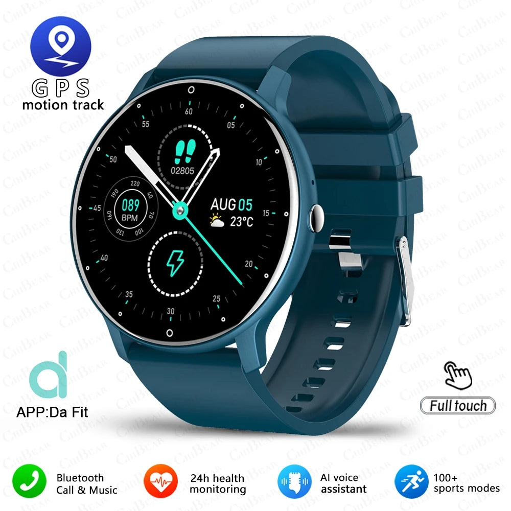Men Women Sports Fitness Ultra Light Smartwatch Heart Rate
