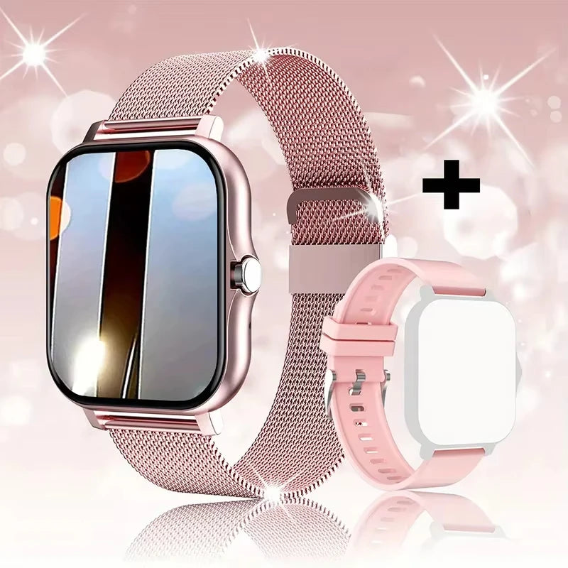 LAXASFIT Heart Rate Monitor Sports Fitness Smart Watch for Men Women