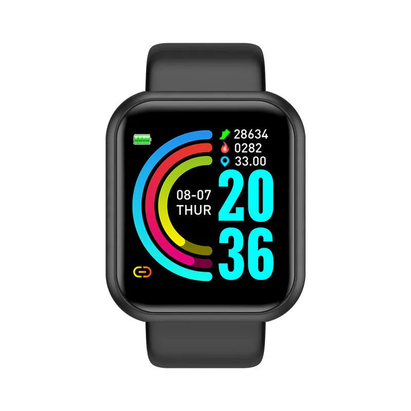 Smartwatch For Women Men  Heart Rate Monitor Calorie Tracking