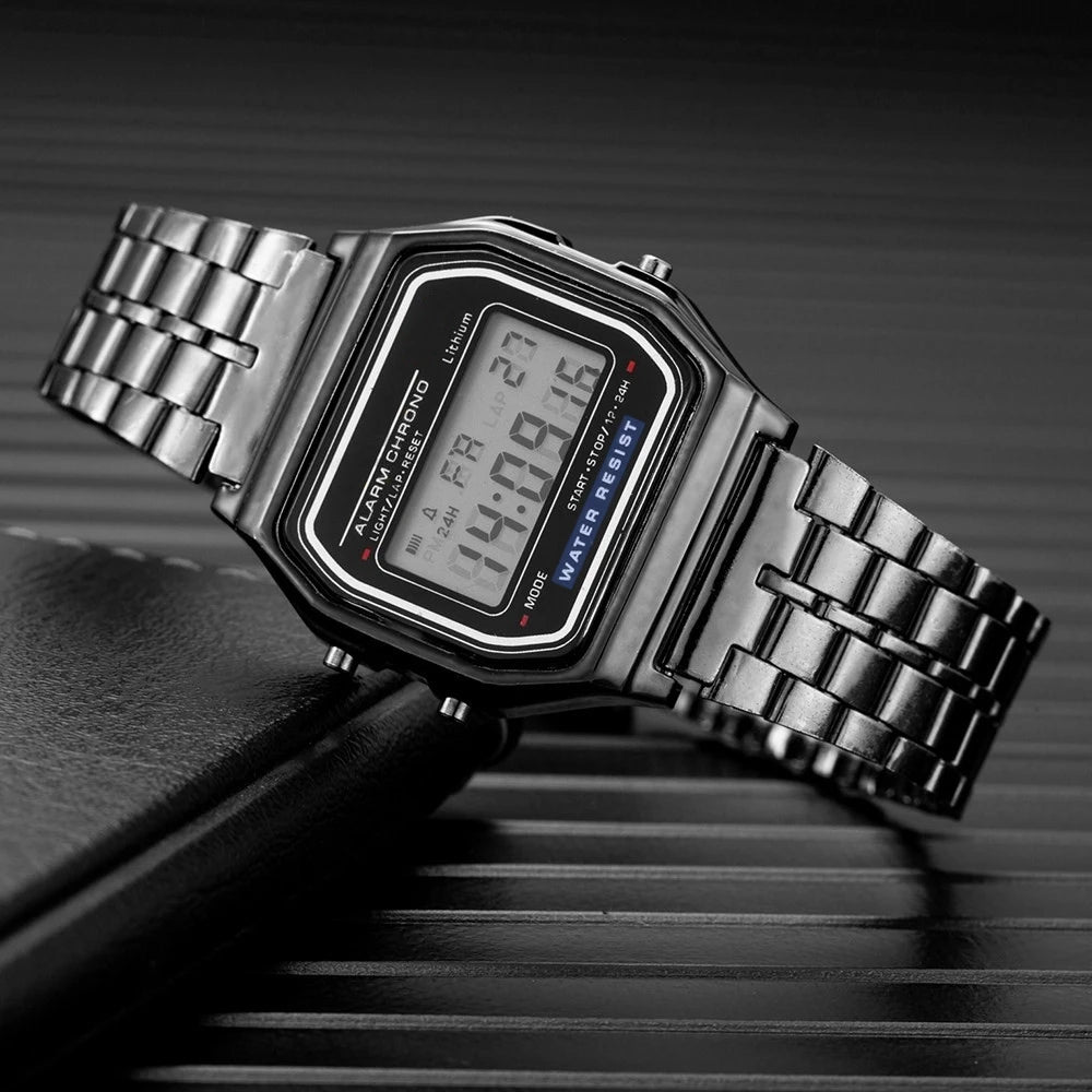 Modern TINUORA Digital Casual Watches For Men Women Sports Waterproof