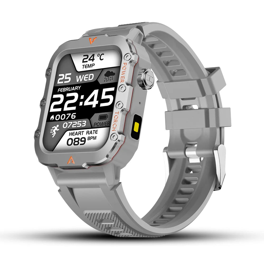 LAXASFIT Men Sports Smart Watch 1.71 Screen Blood Oxygen