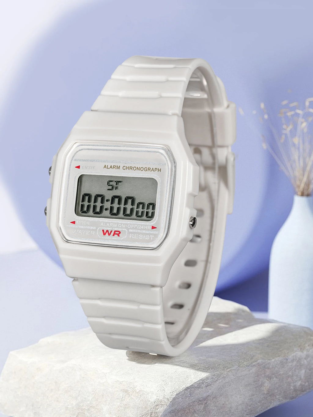 Women Men Digital Electronic LED Watch Multifunctional Outdoor