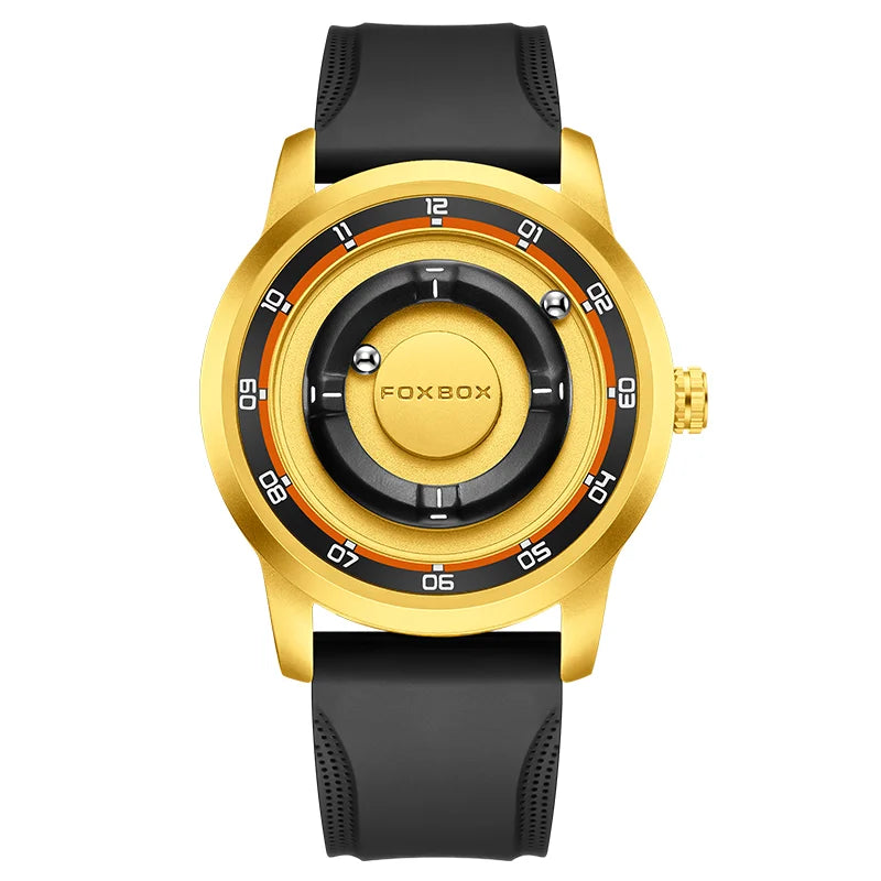 FOXBOX Military Magnetic Luxury Fashion Watch Men Waterproof