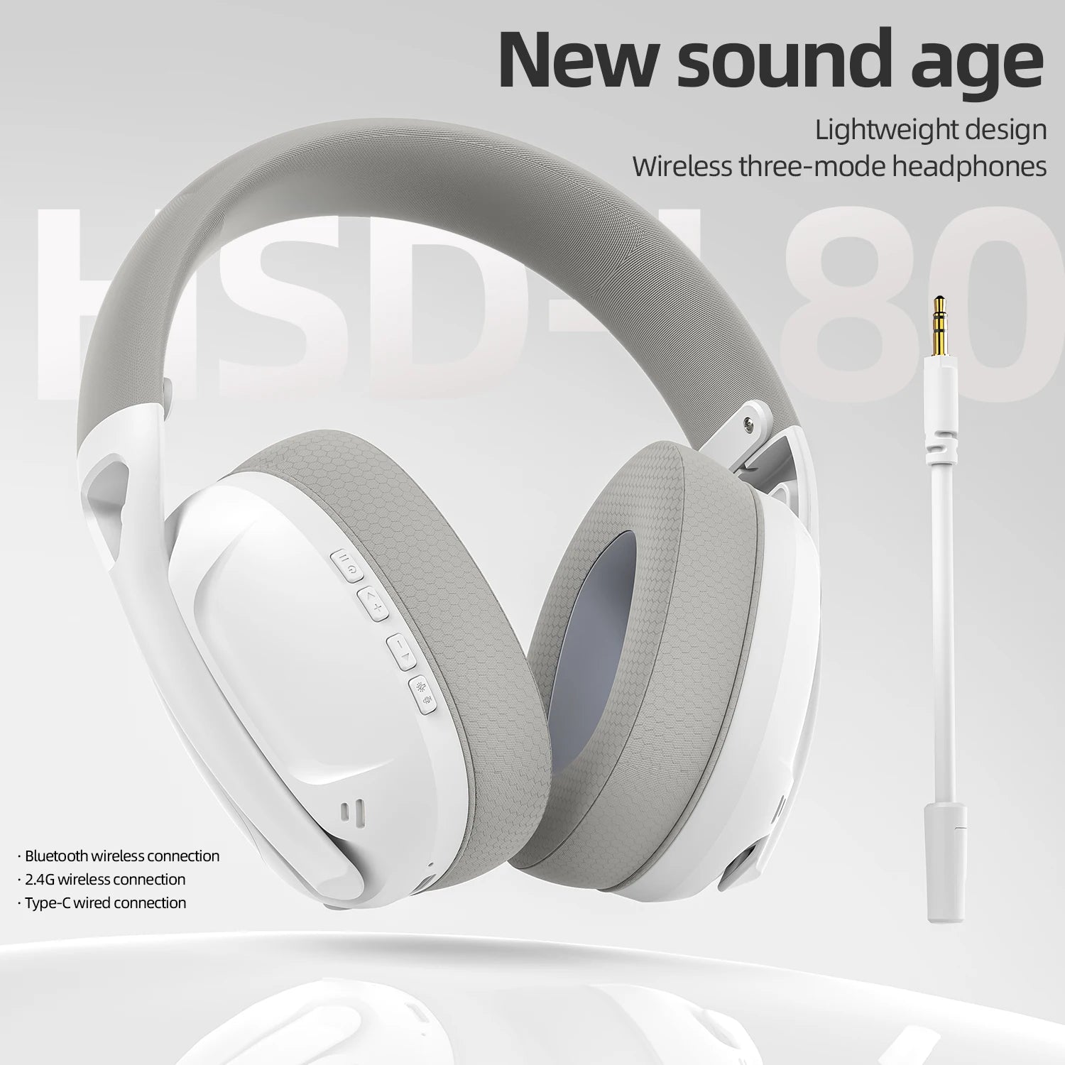SMAILWOLF wireless Bluetooth lightweight gaming sports bass headsets