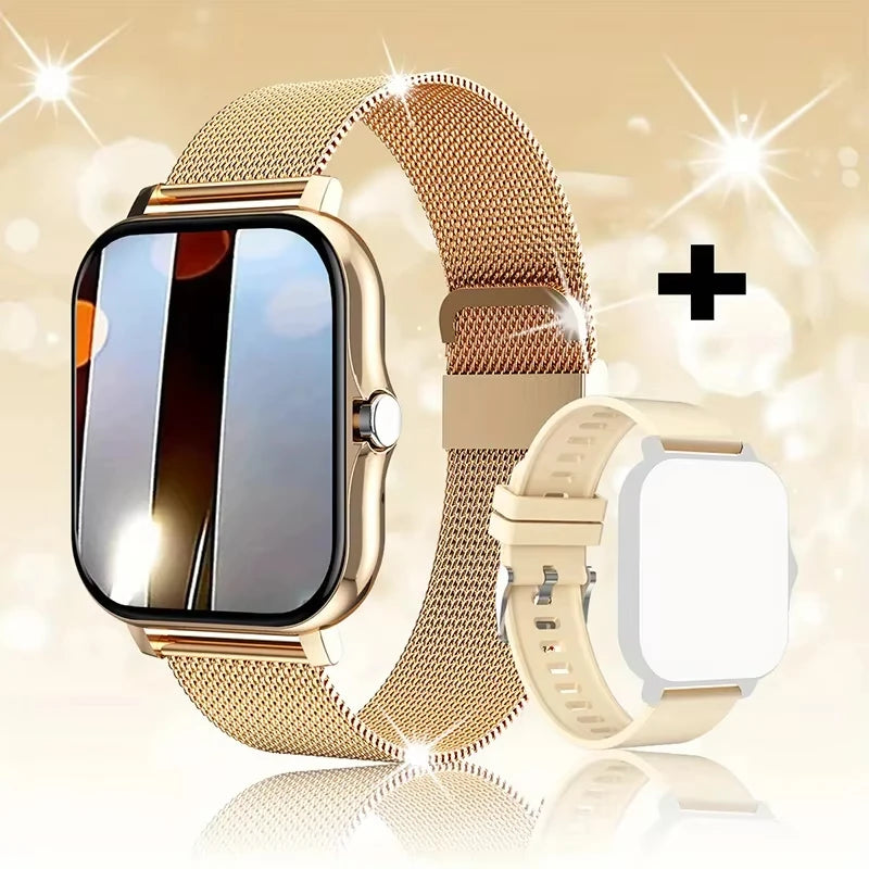 LAXASFIT Heart Rate Monitor Sports Fitness Smart Watch for Men Women