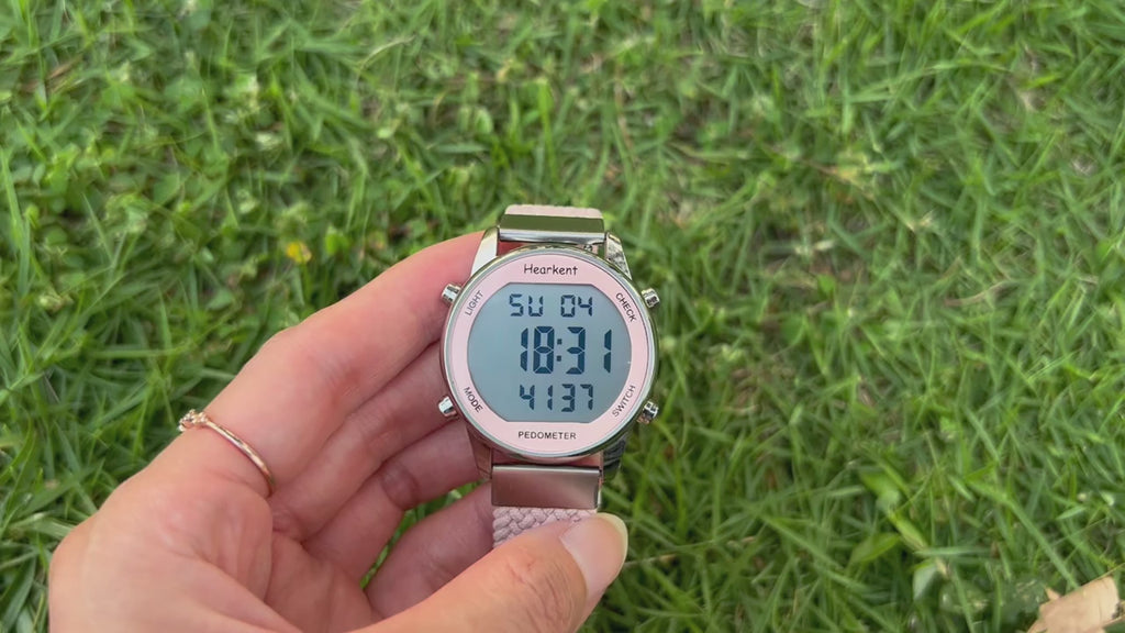 Hearkent Women's Digital Sport Watch with Pedometer, Step Counter, Calories Mile,...