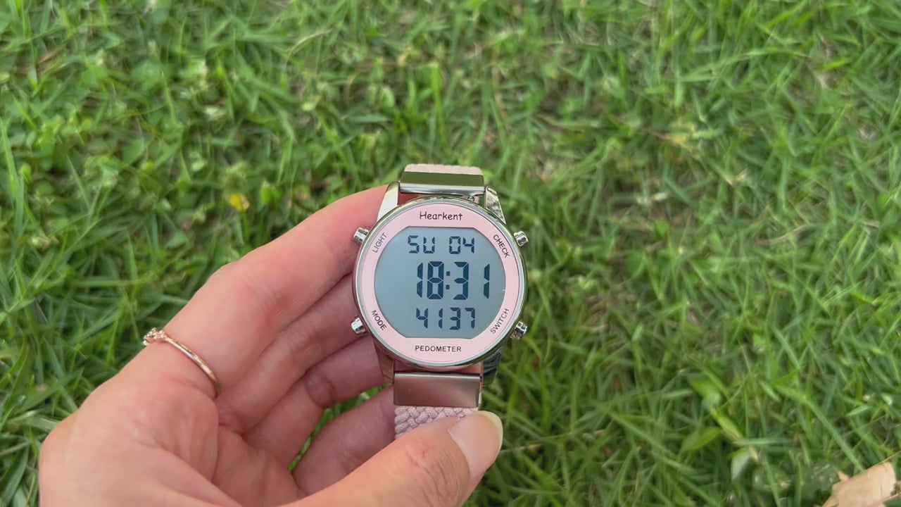 Hearkent Women's Digital Sport Watch with Pedometer, Step Counter, Calories Mile,...